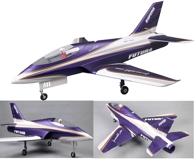 FMS Futura PNP, 80mm EDF Jet: Purple EPO